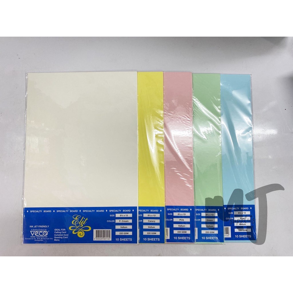 Pcs Elit Vellum Specialty Board Gsm For Corporate Business