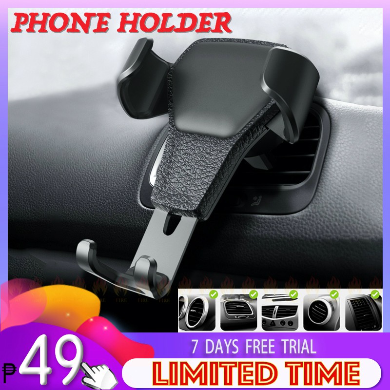 Gravity Car Phone Holder For Phone In Car Air Vent Mount Stand Navigate