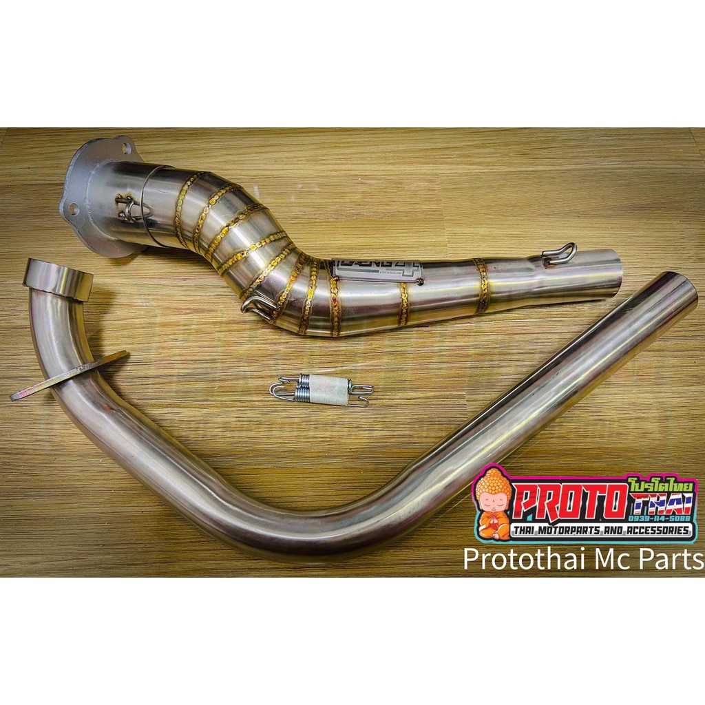 Stainless Big Elbow Raider Carb Daengsai Logo Shopee Philippines