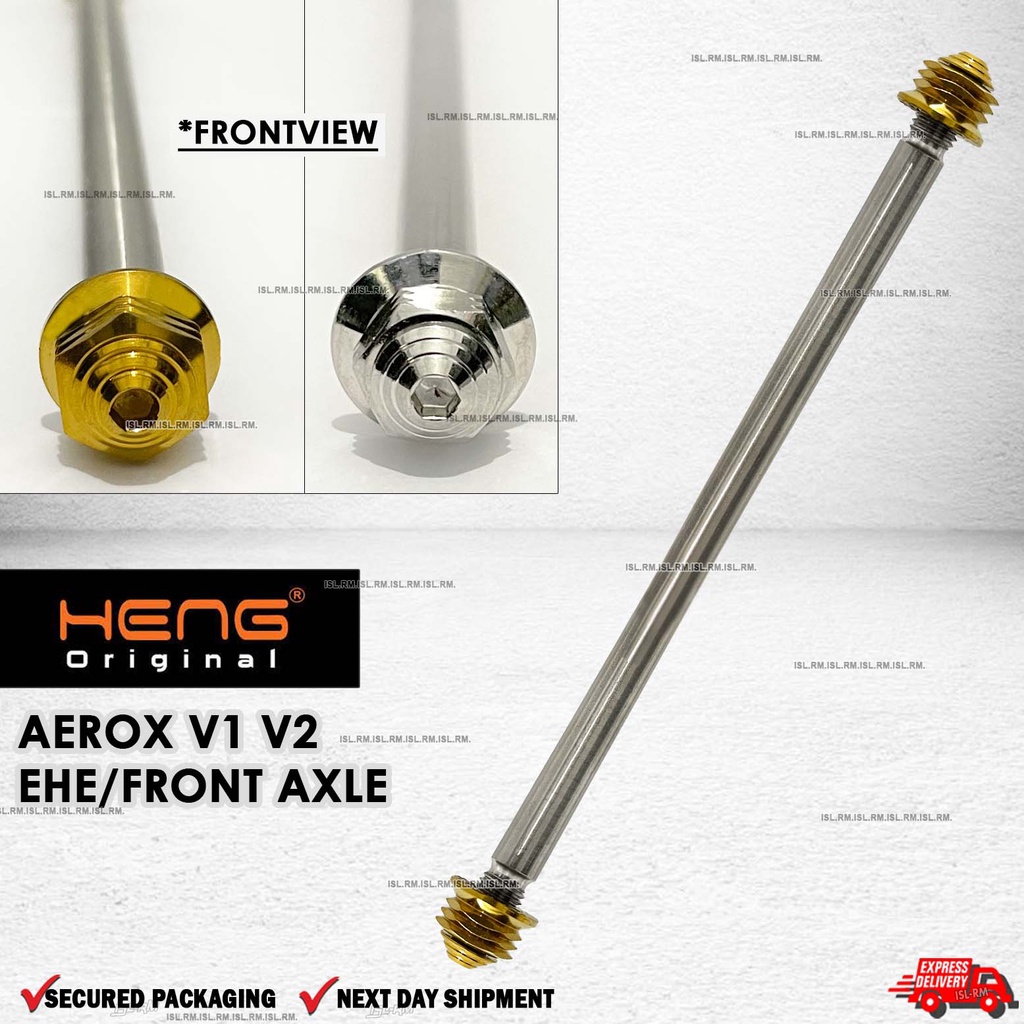 Original Heng Made In Thailand Ehe Front Axle Yamaha Aerox Version