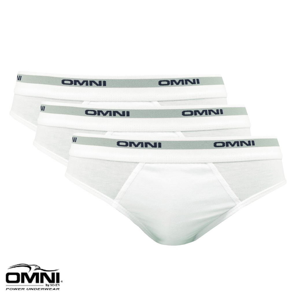 OMNI By SO EN Men S 3in1 Reduno Cotton Bikini Brief Shopee Philippines