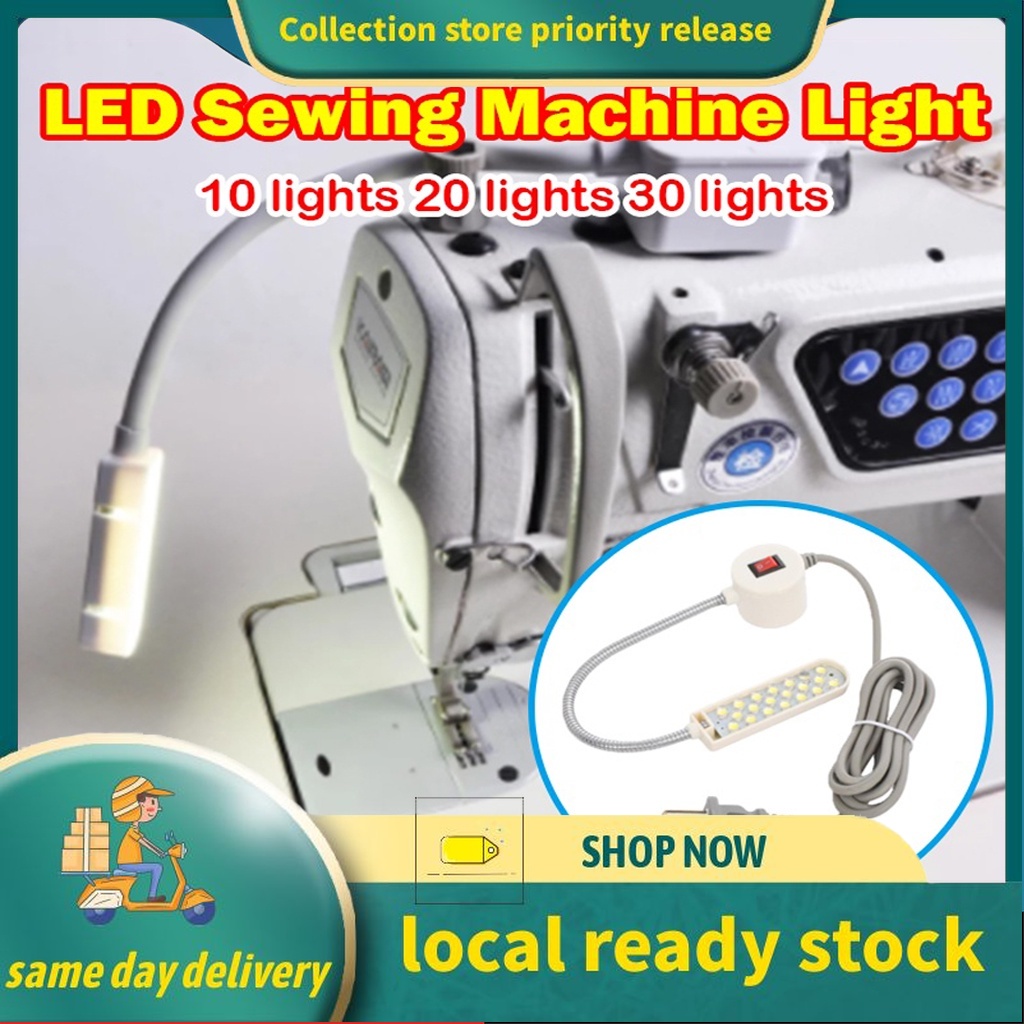 Cod Led Sewing Machine Light Working Gooseneck Lamp With