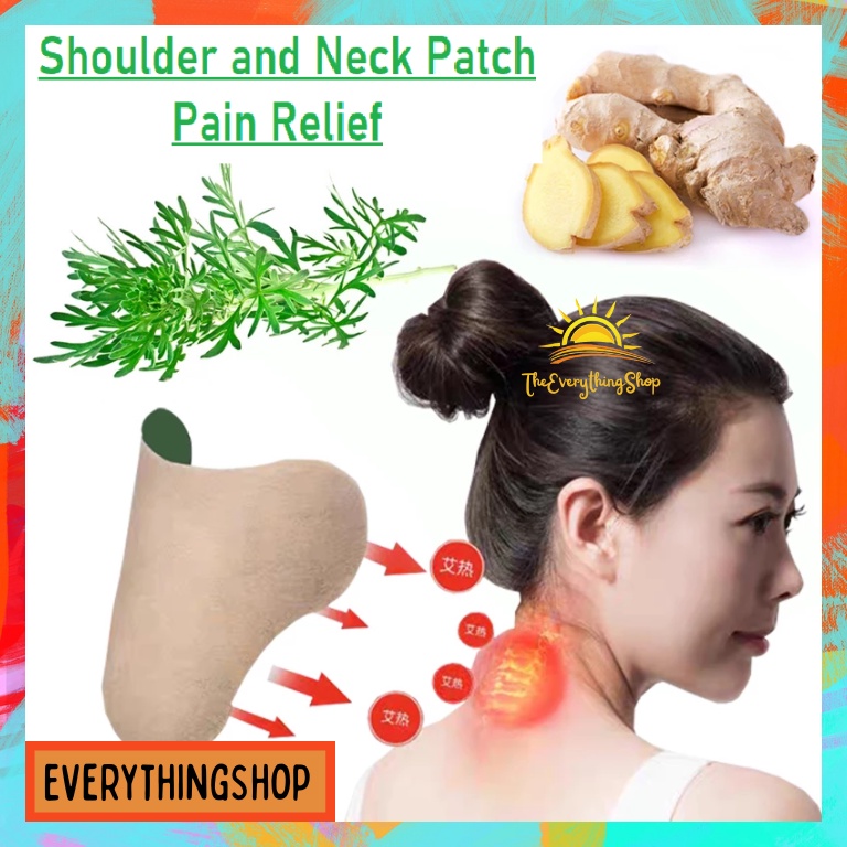 Pcs Stiff Neck Patch Pain Reliever Shoulder Back Knee Relief Cervical