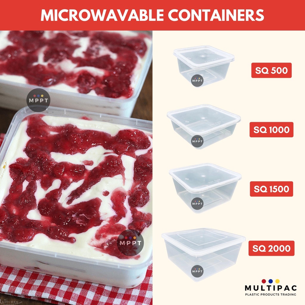 Square Microwavable Containers Sq Sq Sq Sq