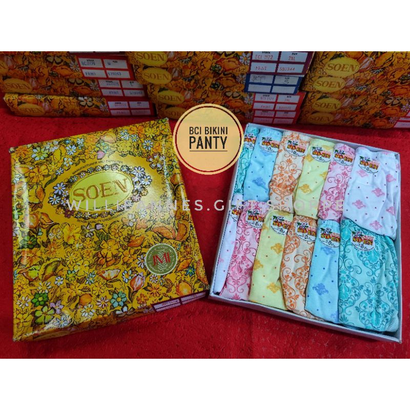 Original SO EN Panty Bikini BCI InsideGarter Sold Per PCS DOZEN