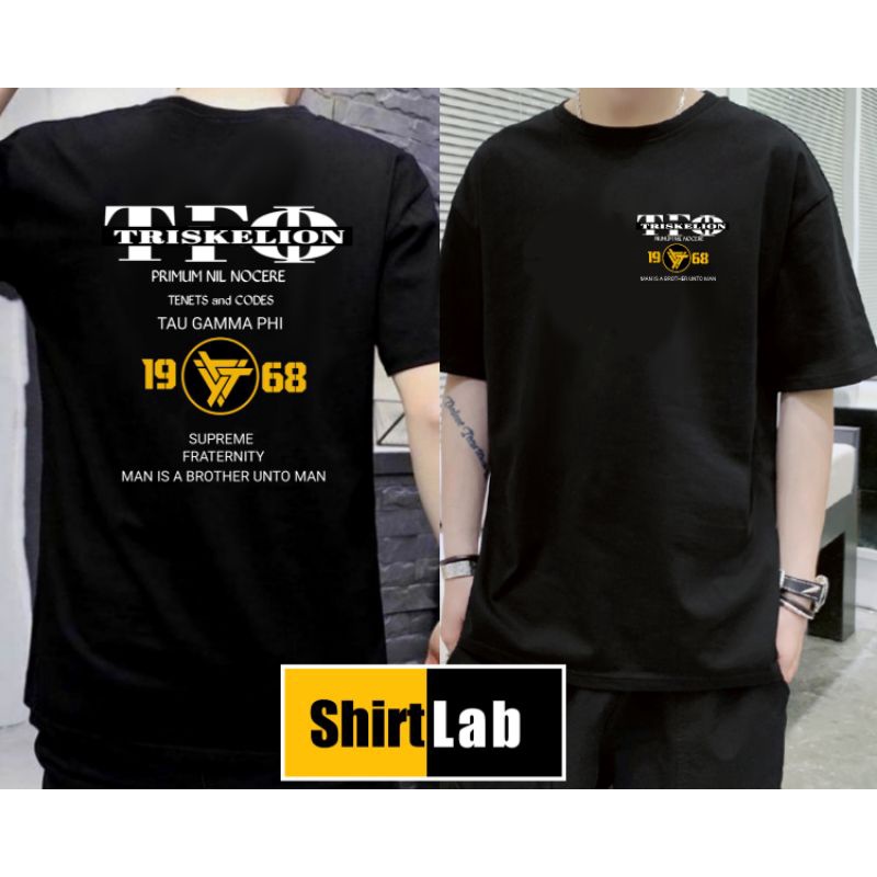 Tau Gamma Phi Triskelion Fratshirt Tshirt Design Primum Nil Nocere Tgp