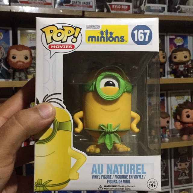 Funko Pop Au Naturel Minions Shopee Philippines