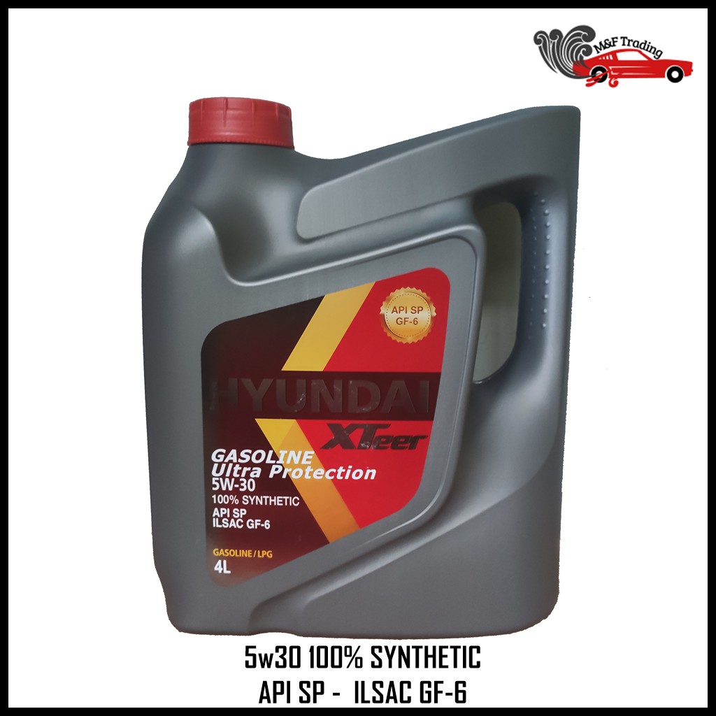 L Hyundai Xteer Gasoline Ultra Protection W Fully Synthetic Gf