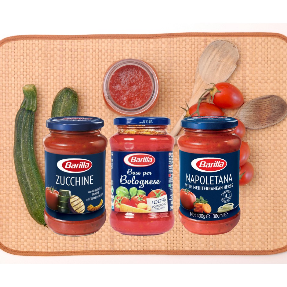 Barilla Pasta Sauce Package Trio Napoletana 400g Base Per Bolognese