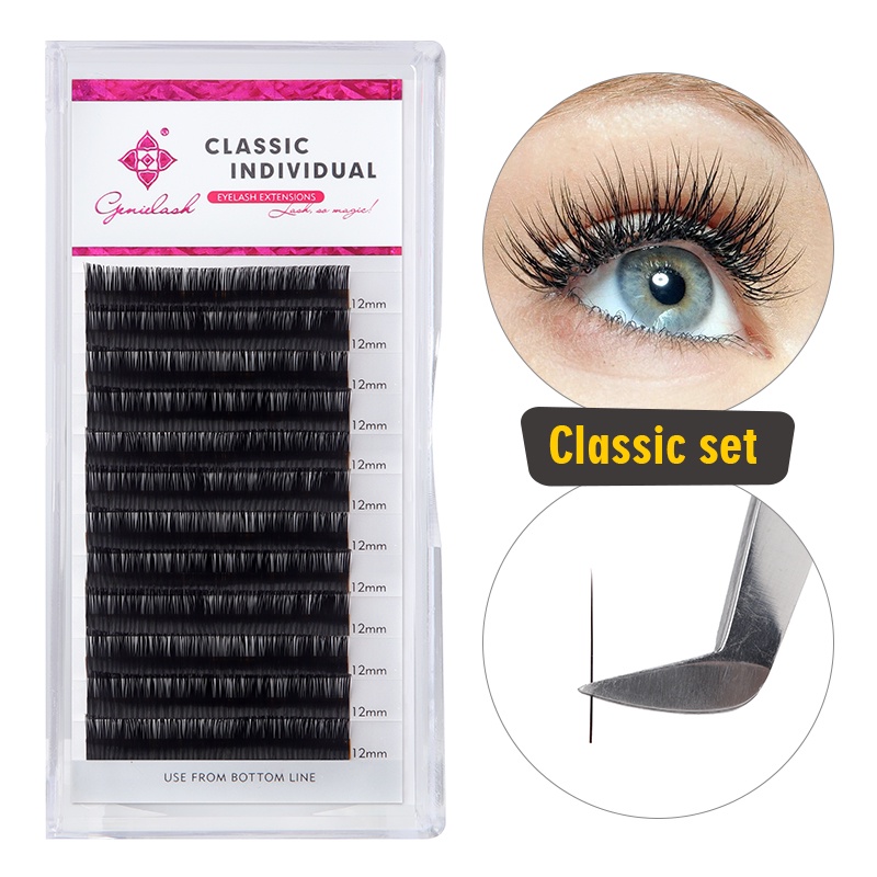 Genielash Pc C D D Curl Individual Eyelash Extension Supplies