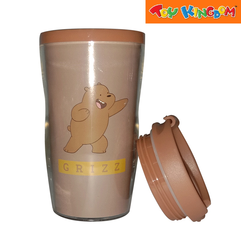 We Bare Bears Grizzly Bear Double Wall Tumbler Shopee Philippines