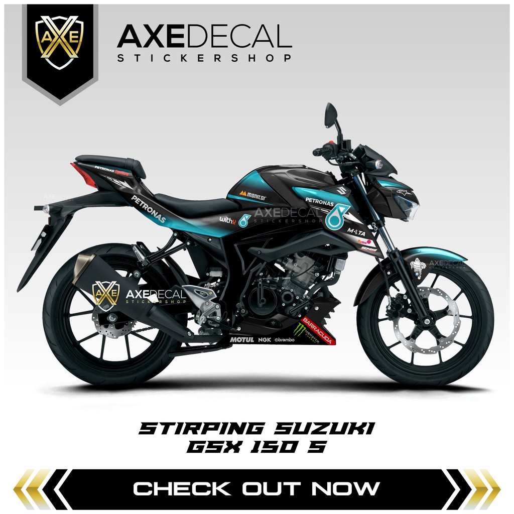 Striping Gsx S Motorcycle Sticker Suzuki Gsx S Petronas List