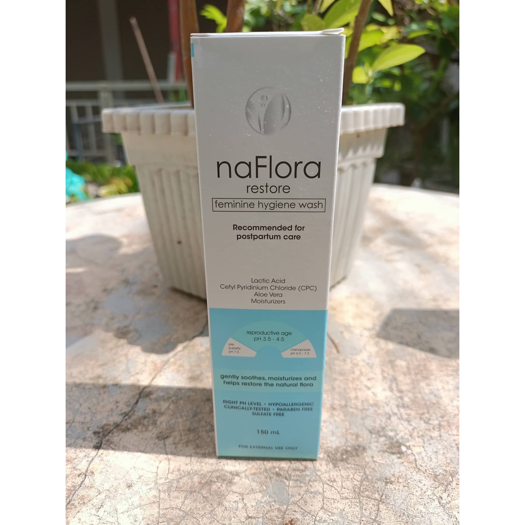 Naflora Protect Restore Feminine Hygiene Wash Ml Shopee Philippines