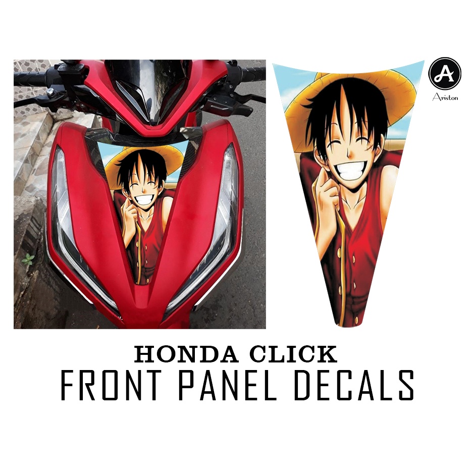 Honda Click Front Panel Sticker Shopee Philippines