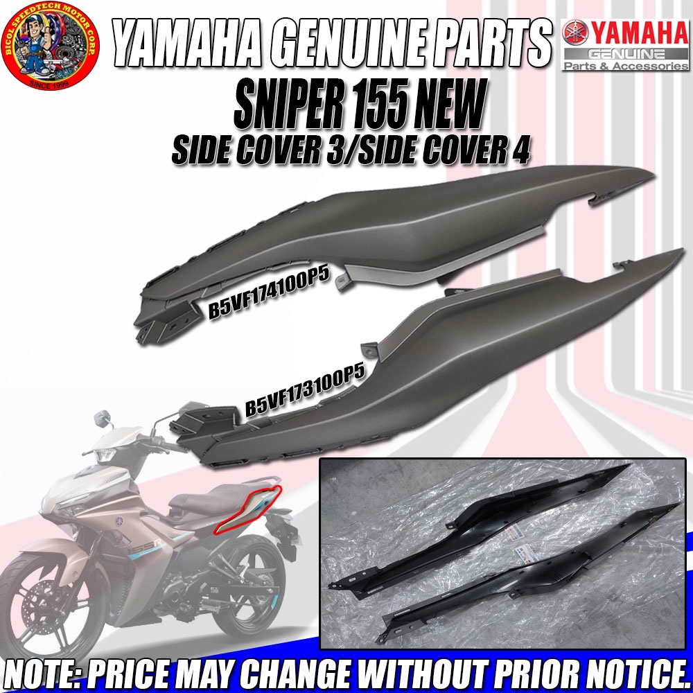 SNIPER 155 NEW SIDE COVER YGP GENUINE Left B5V F1731 00 P5 Right