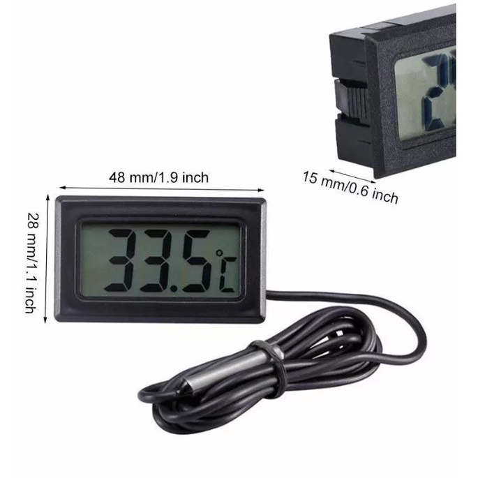 Mini Digital Lcd Thermometer Hygrometer Temperature Humidity Meter