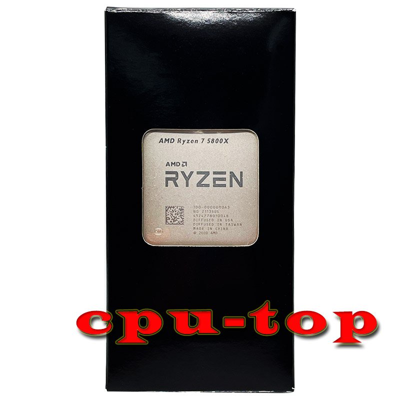 HCTS AMD Procesador De CPU AMD Ryzen 7 5800X R7 5800X 3 8 GHz Ocho