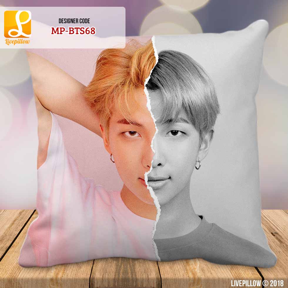 Authentic Availablepillow Bts Bangtan Rm Rap Monster Kim Nam Joon