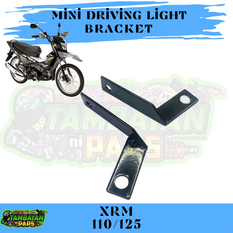 MOTORCYCLE BRACKET HONDA XRM 110 125 LED Light Bracket For Mini Driving