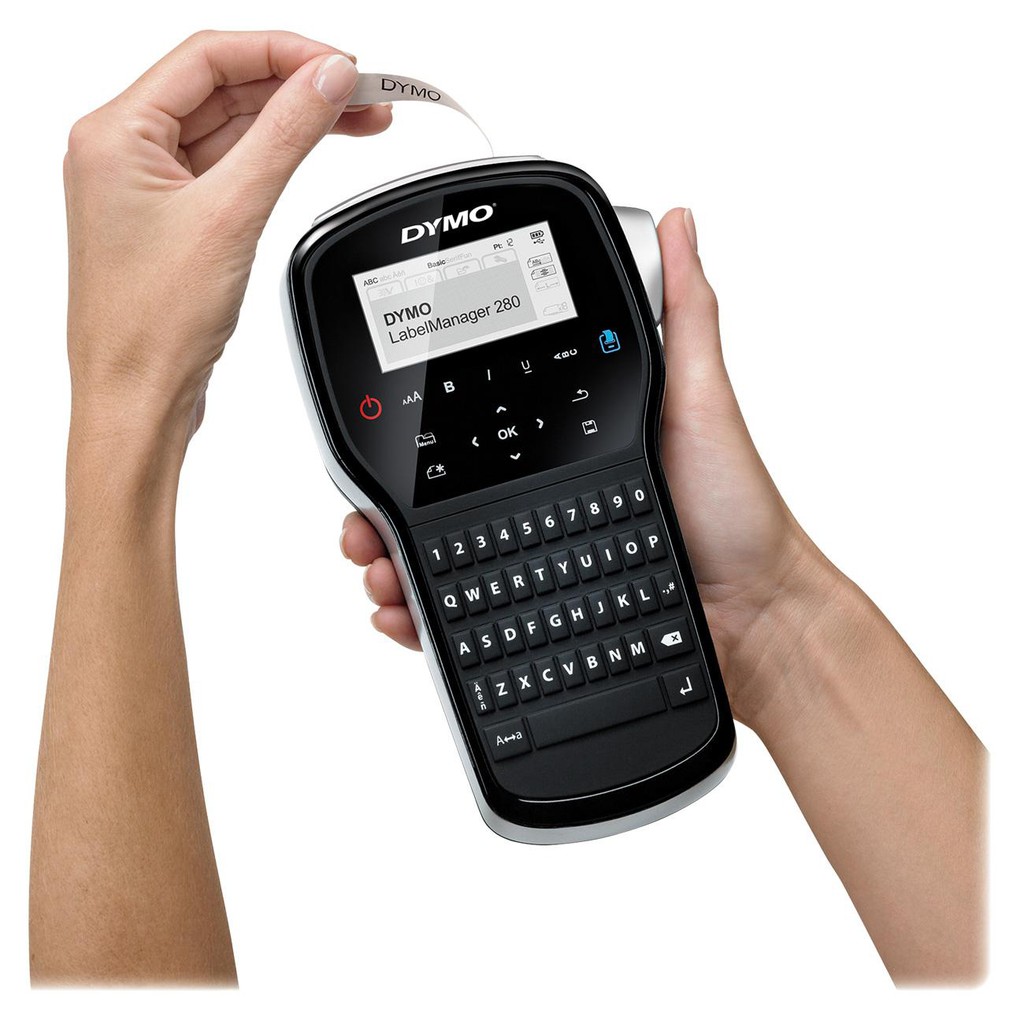 DYMO LabelManager 280 Rechargeable Hand Held Label Maker Shopee