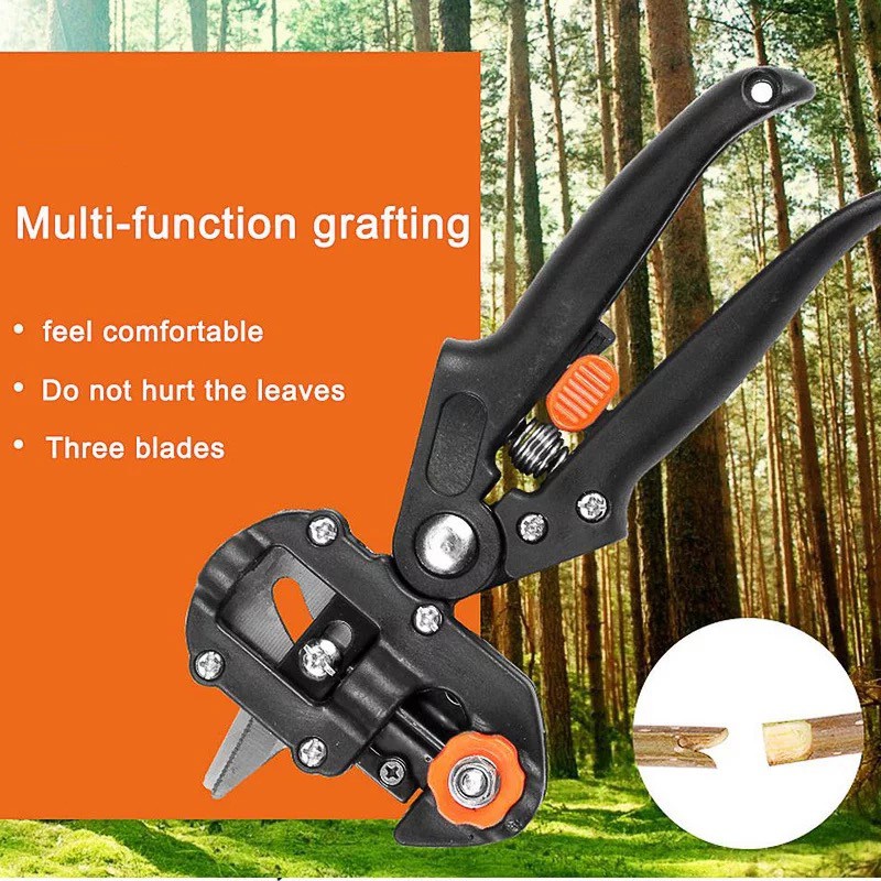 Garden Grafting Tool Suit Farming Pruning Shears Scissor Fruit Tree