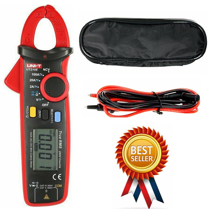 Uni T Ut E Mini Clamp Meter Multimeter Digital Electric Tools Dc Ac