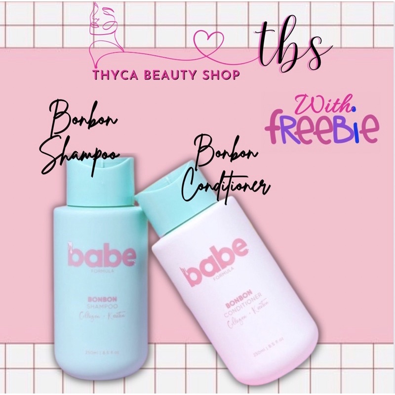 BABE FORMULA Bonbon Shampoo Conditioner Sulfate Free 250ML Shopee