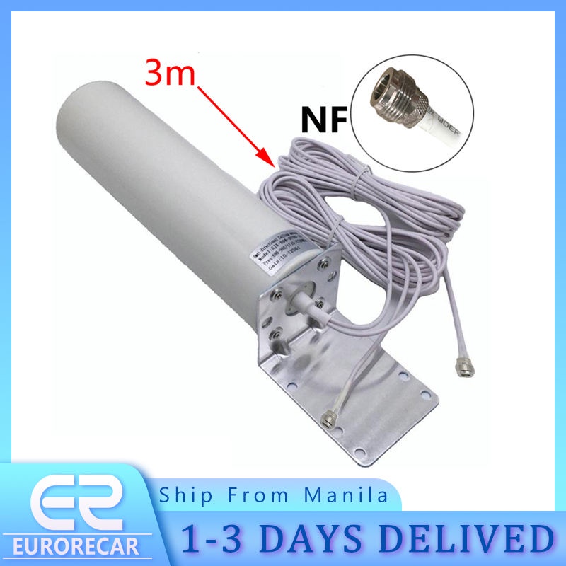 G Lte Outdoor Barrel Antenna Dual Interface Sma Ts Crc Connector