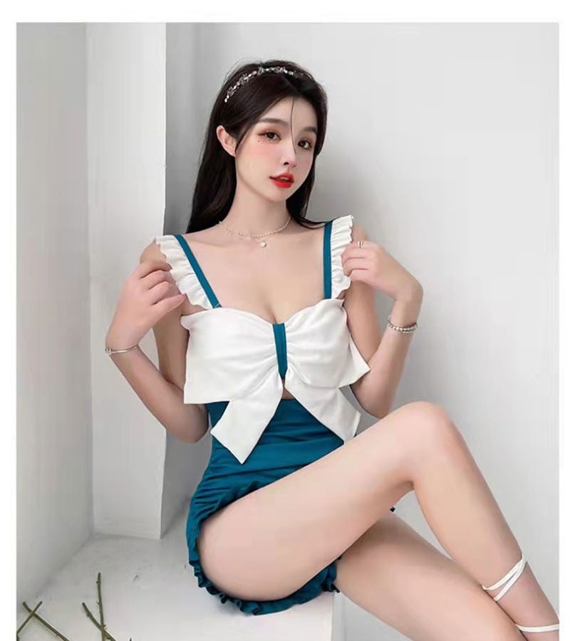 Swimsuit For Women Bikini Swimwear Sexy Backless One Piece Conservative