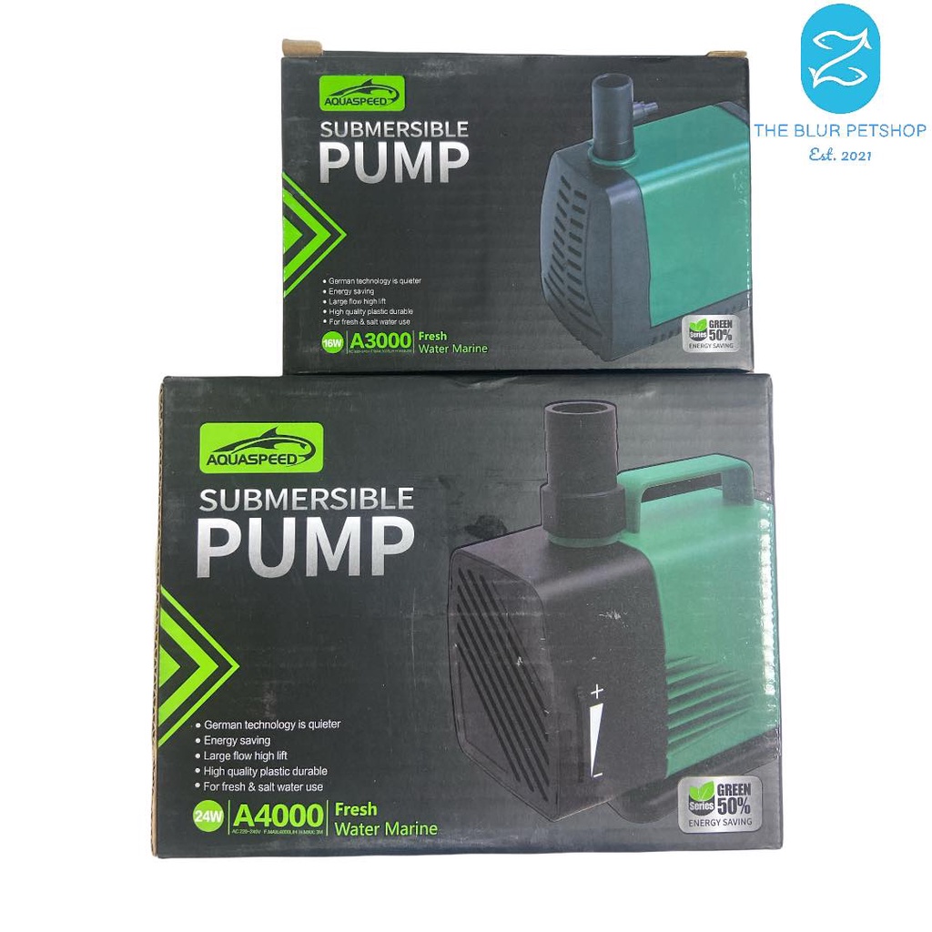 Aquaspeed Aqua Speed A3000 A4000 Submersible Air Pump Aquarium