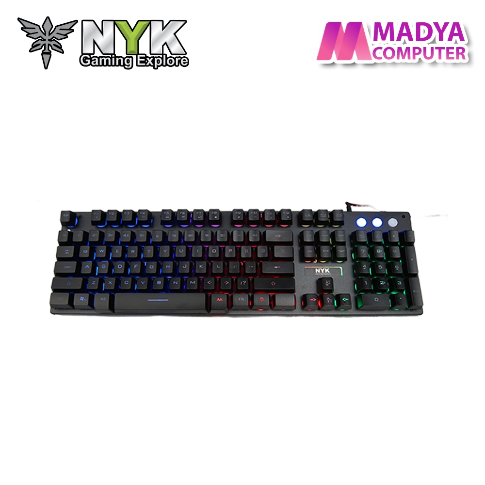 Nyk Nemesis KR 201 Game Master Keyboard Gaming Keyboard Shopee