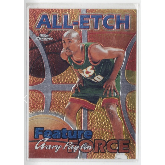 Topps Chrome All Etch Ae Gary Payton Insert Product Code