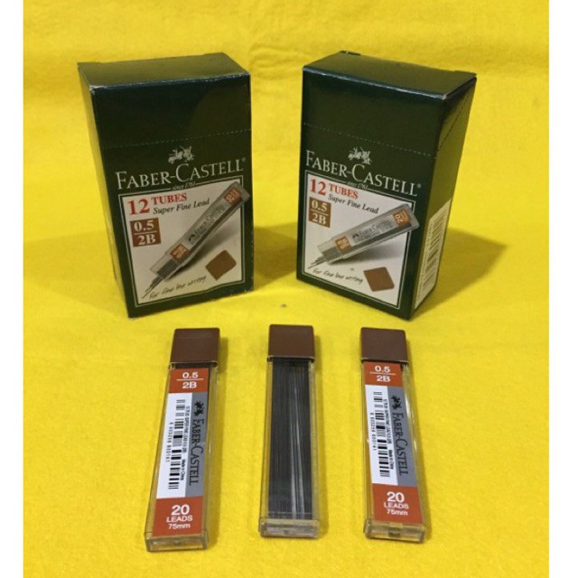 Faber Castell Mechanical Pencil Contents Lead B Tube Shopee