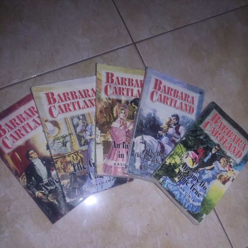 Barbara Cartland Book Random Title Shopee Philippines