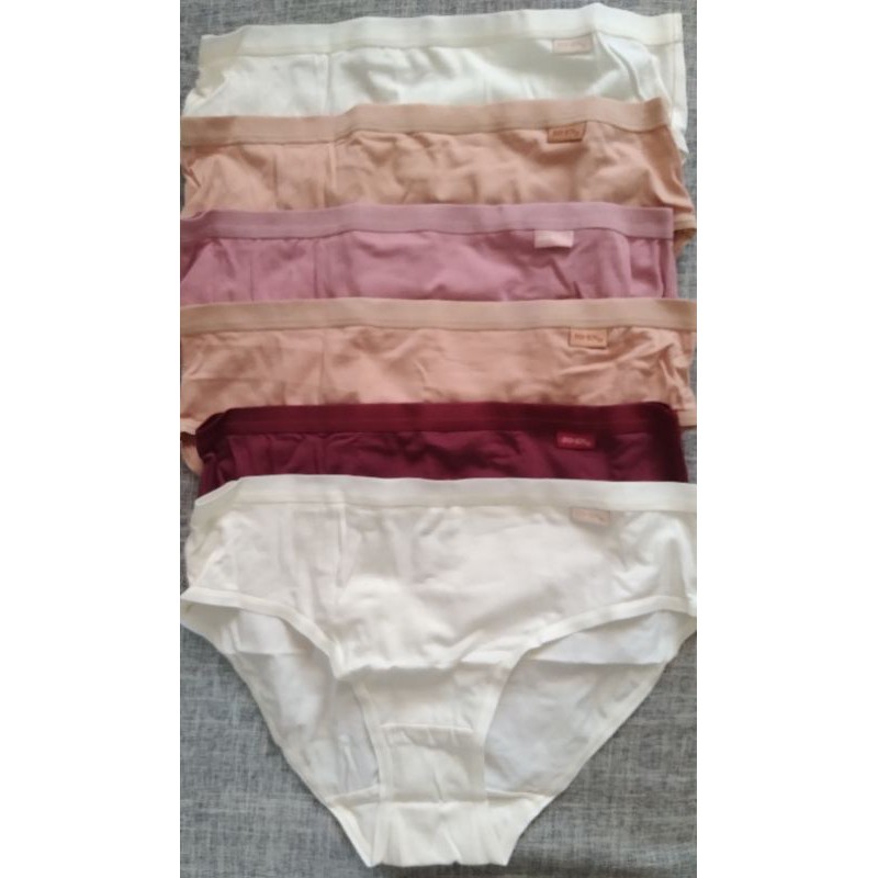 SO EN COMFY FIT COTTON SPANDEX BIKINI IN PACK ASSORTED Shopee