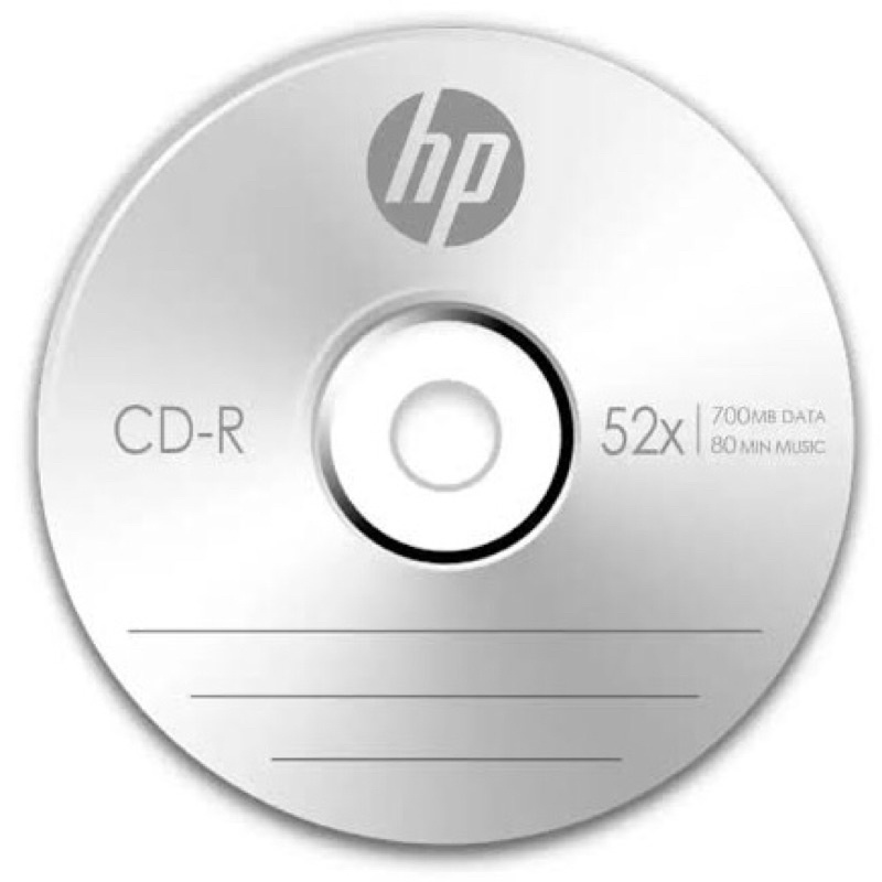 HP CD R CDR 700MB Blank Disc 10 PCS Shopee Philippines