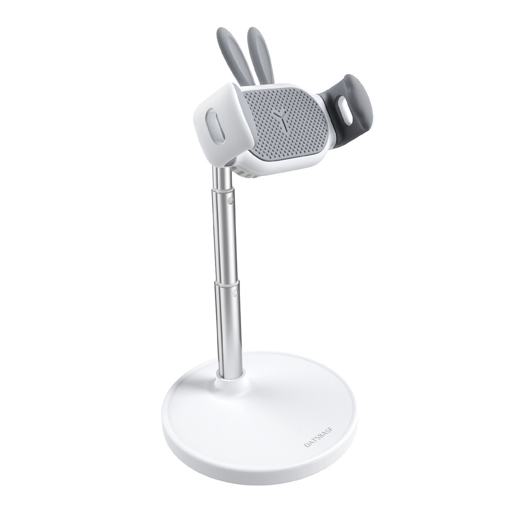 Oatsbasf Cute Bunny Adjustable Height Angle Phone Stand Shopee