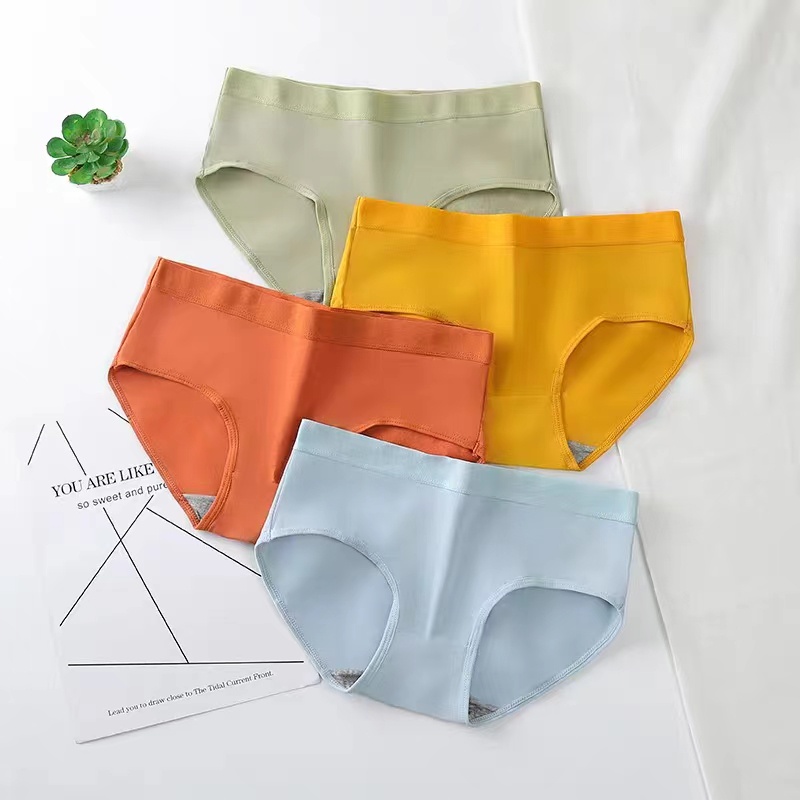 Sf Women S Cotton Spandex Seamless Lingerie Panty Underwear Panties Shopee Philippines