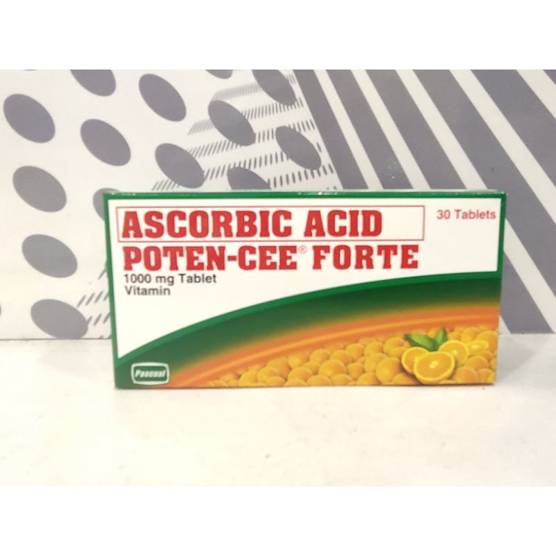 Potencee Forte Mg Ascorbic Acid Tablets Shopee Philippines