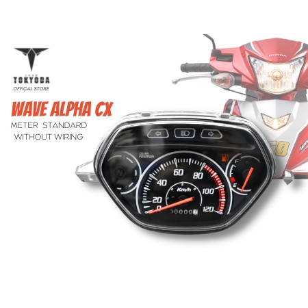 Honda Wave Alpha Cx Dx S Meter Assy Without Wiring Shopee