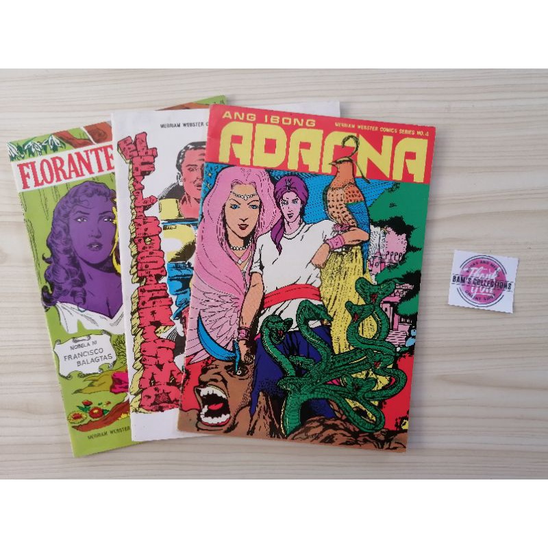 Pre Loved Comics Book Ibong Adarna Florante At Laura El Filibusterismo Noli Me Tangere Shopee