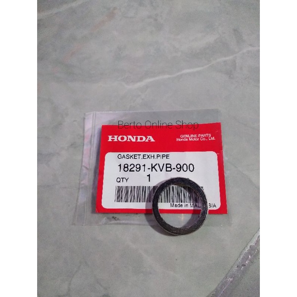 HONDA GENUINE Exhaust Pipe Gasket Honda GENIO BEAT Fi V1 V2 V3 BEAT