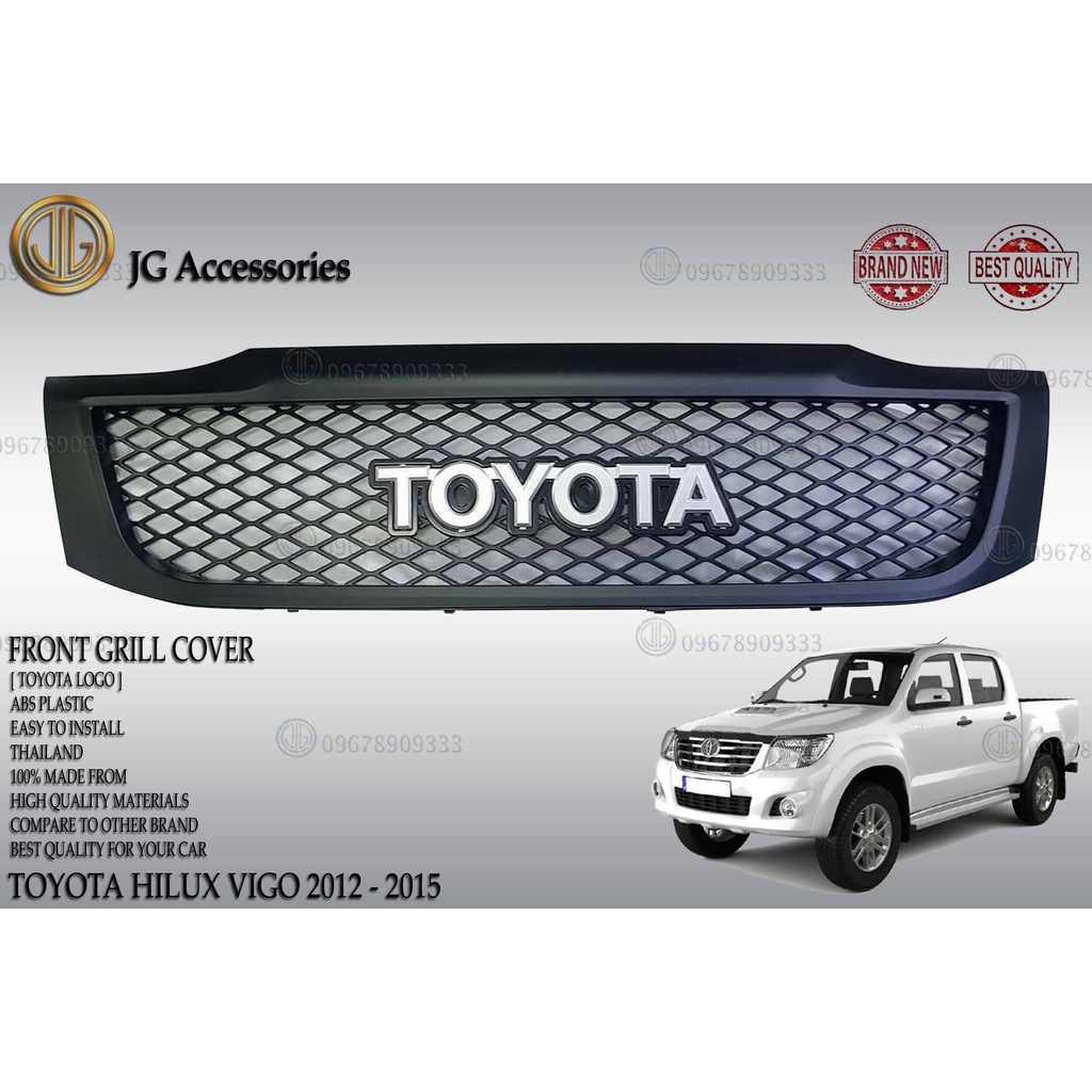 Toyota Hilux Vigo Hilux Vigo Champ Toyota Front Grill Cover