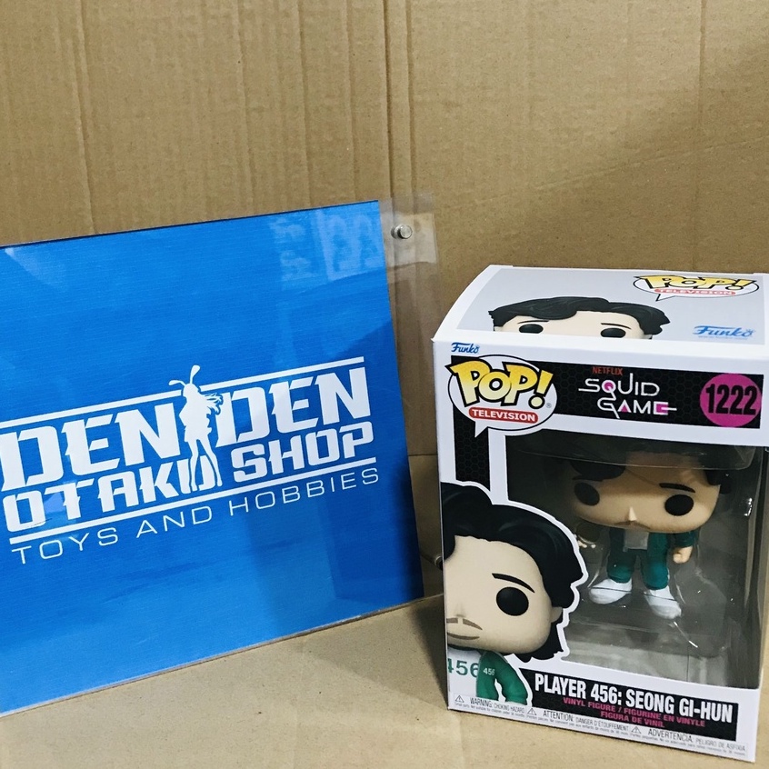 Authentic Funko Pop Player Seong Gi Hun Squid Game Shopee