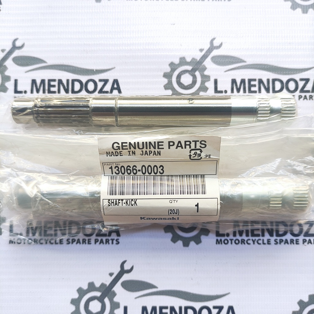 Kawasaki Barako 1 2 Kick Shaft Genuine 13066 0003 Shopee Philippines