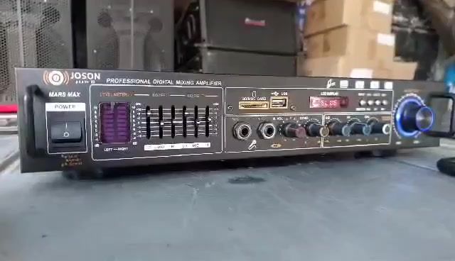 Joson MARS MAX Professional Digital Mixing Amplifier Shopee Philippines