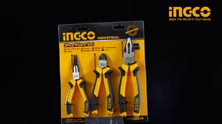 Ingco By Winland Cr V Pliers Set Long Nose Combination Plier Cut Pcs