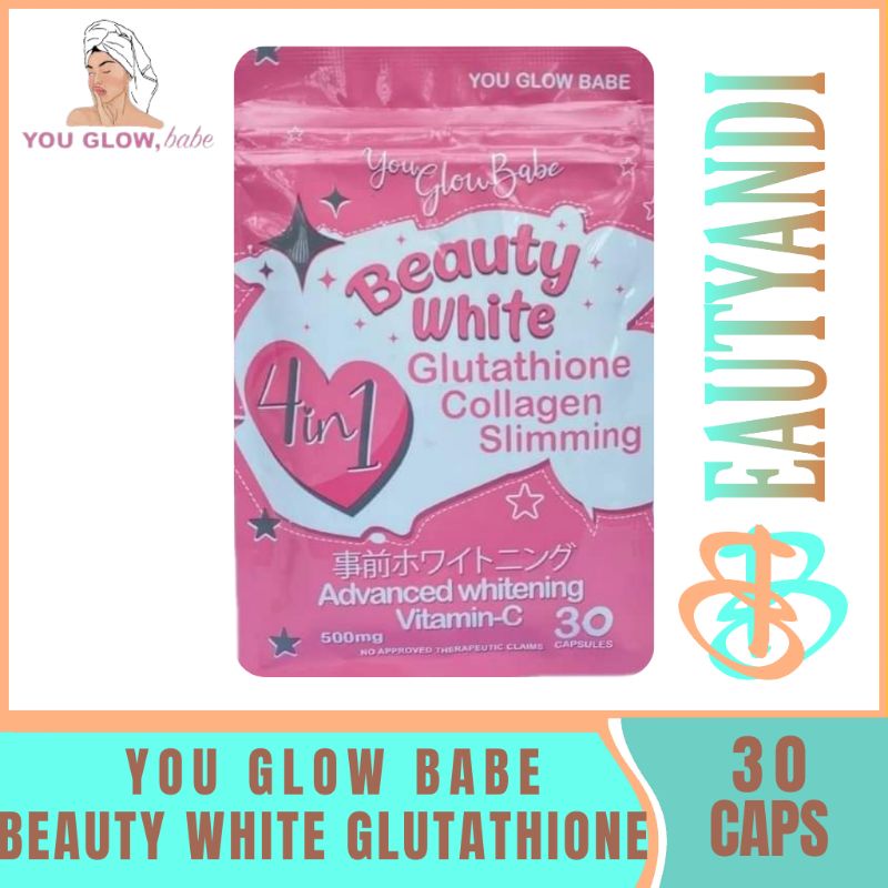 You Glow Babe Beauty White Capsule Glutathione 30 Caps Shopee