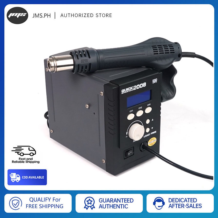 Quick W Lead Free SMD Hot Air Rework Station Shopee Philippines