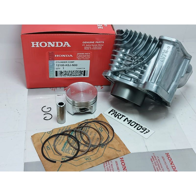 Complete Piston Block Honda Genio Beat Cbs Beat Street Scoopy New Esp